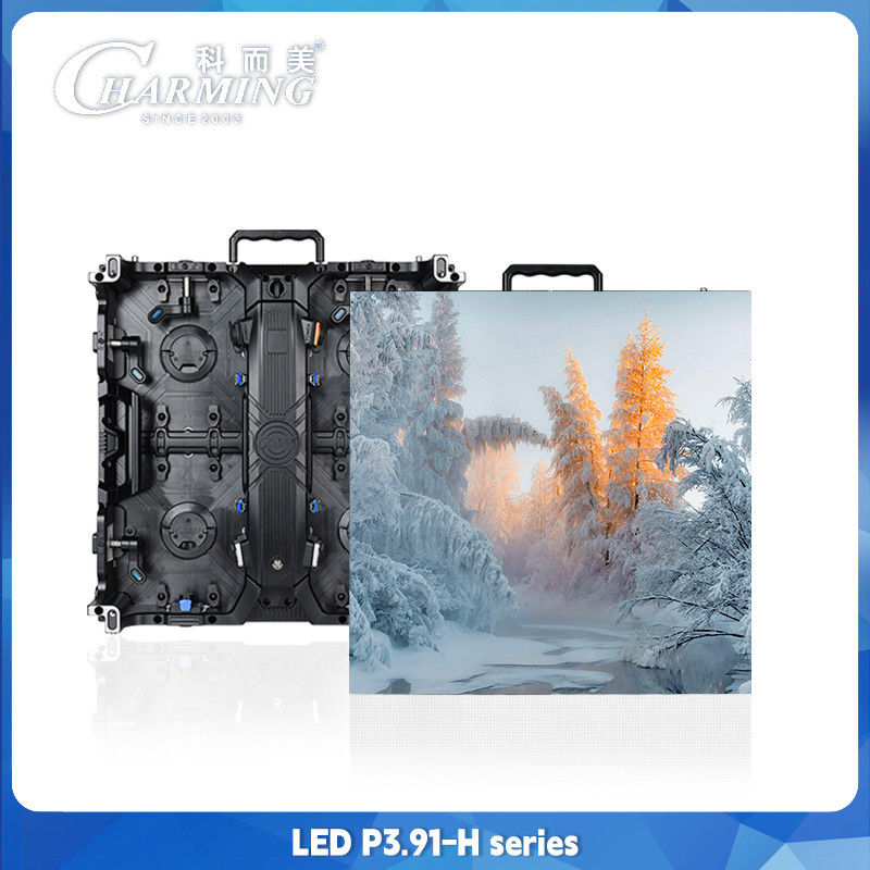 (بي2)6, P3.91 LED Video Wall Display 4K الصيانة الأمامية الإيجار شاشة LED