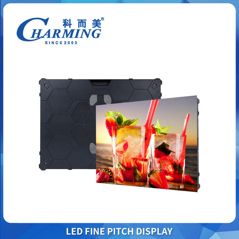 حائط فيديو LED المرن - مزج 4 أحجام خزانة ، P1.25-P2.5وحدة مغناطيسية وصيانة الأمامية