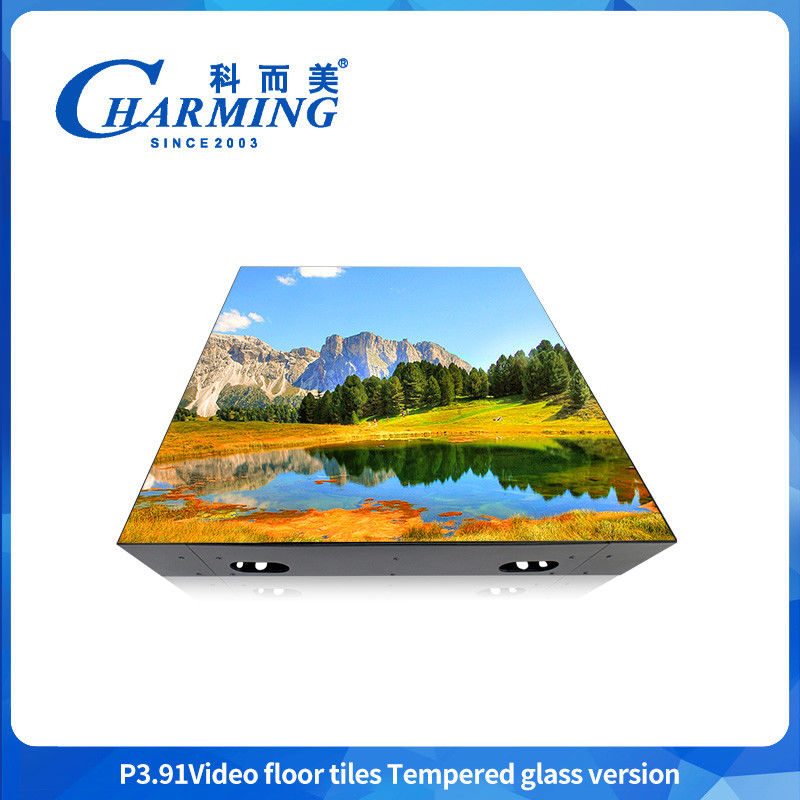 500X500MM P3.91 الصين LED Display LED Panel للإعلانات GOB الأرضية الرقصية المغناطيسية LED للحفلات والحانة