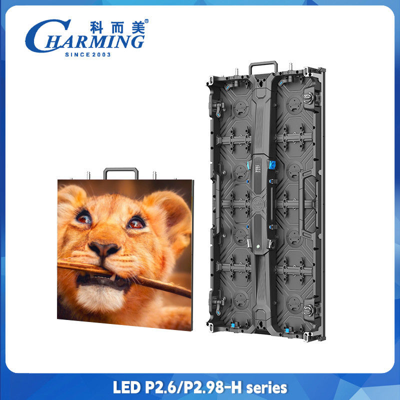 الخدمة الأمامية P3.91 P2.98 P2 ألومنيوم في الهواء الطلق تأجير LED الشاشة المسرح LED لوحة 3840Hz عرض التنشيط العالي