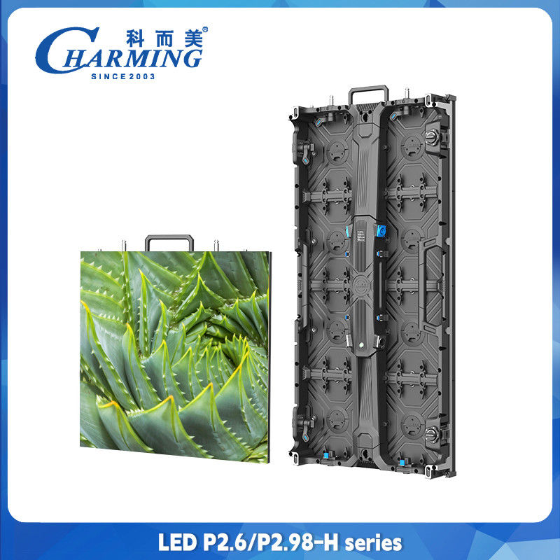 شاشة عالية الوضوح داخلية P2.6 P2.98 استئجار استخدام شاشة LED شاشة إعلانية 4K