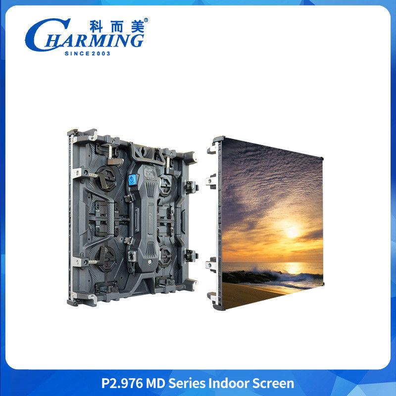 شاشة LED ذات لون كامل داخلية رقيقة للغاية عالية الدقة 2.98MM MD Series