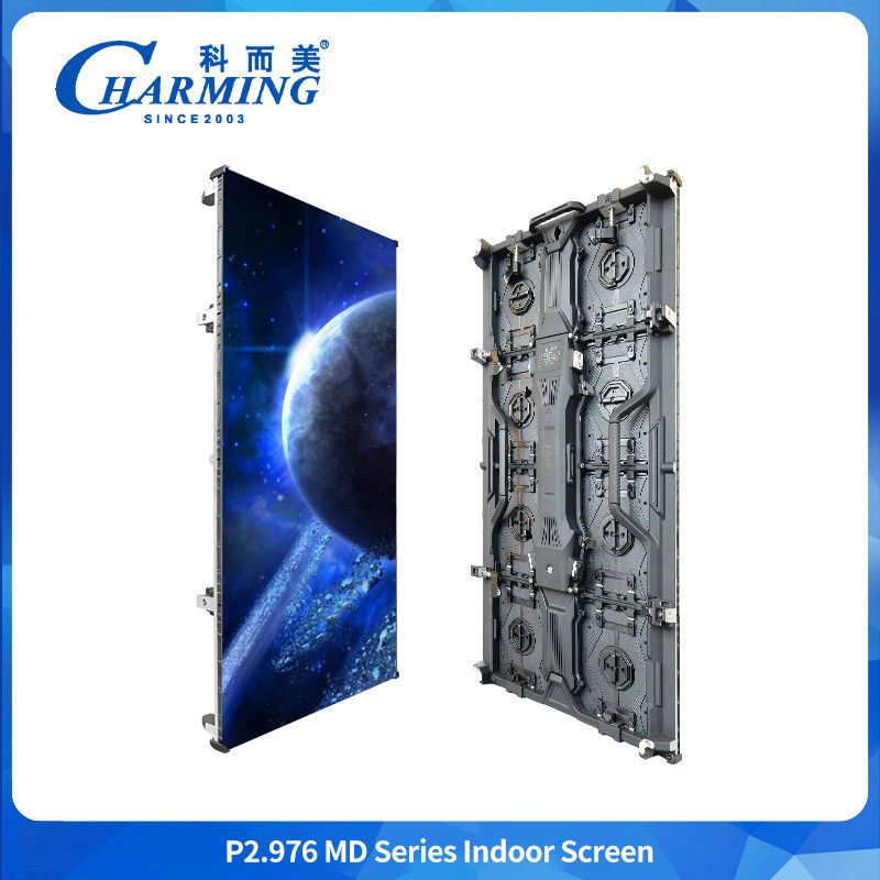 HD داخلية ملونة كاملة P2.6 P2.98 P3.91 شاشات العرض LED المسرح الكبير LED تأجير جدار الفيديو