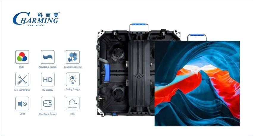 الجودة العالية لون RGB 400W P2.6 سلسلة Kaito-K عرض داخلي 140 ° زاوية عرض فائقة واسعة