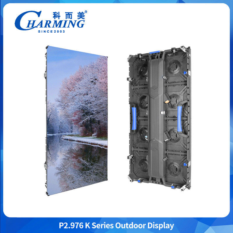 منصة تأجير عالية الأداء LED P2.6 داخلية تأجير LED شاشة 7680hz Ledwall Display 500 * 500mm الوجبات السريعة داخلية LED
