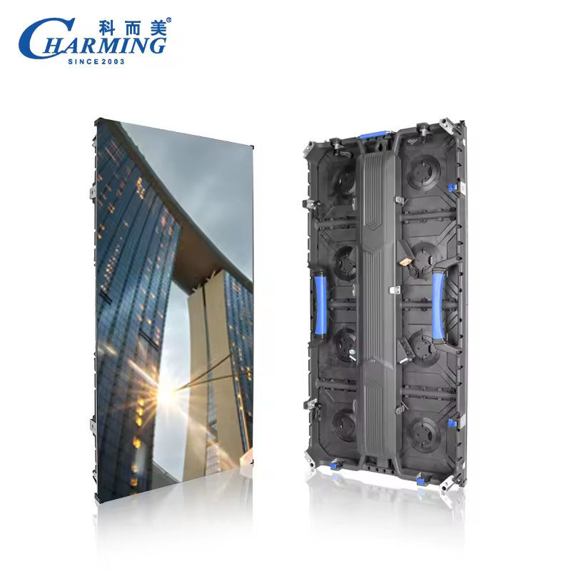 ألوان ساطعة وجودة صورة مفصلة P2.98 شاشة فيلم LED خارجية شاشة مسرح LED للإعلان في الشارع
