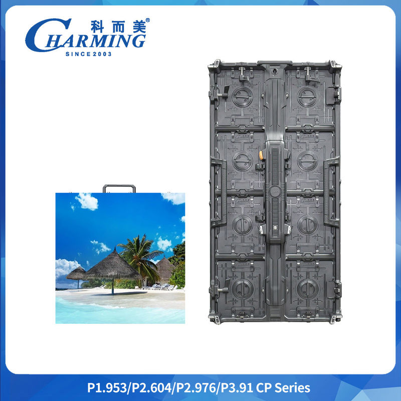 P2.6/2.98/3.91 P2.6/2.98/3.91 عادي منحني مرن IP42 CP Series LED Video Wall شاشة عرض اتصال صلب سريع