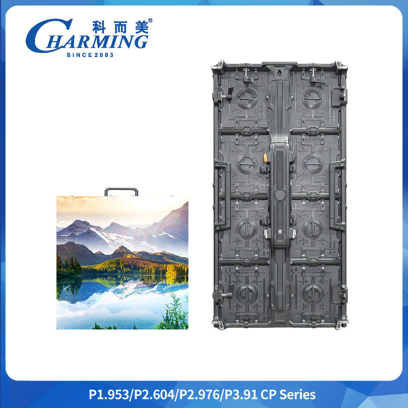 P2.6/2.98/3.91 P2.6/2.98/3.91 عادي منحني مرن IP42 CP Series LED Video Wall شاشة عرض اتصال صلب سريع