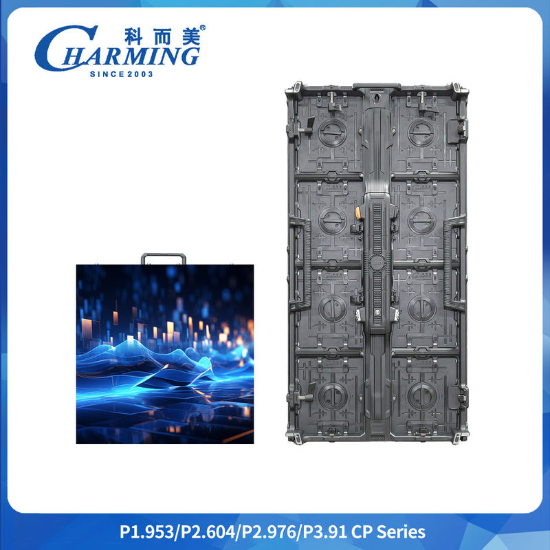 أحدث المنتجات Charmingled P2.6/2.976/3.91 سلسلة CP ≥4500 CD/m2 IP65 في الخارج 14-16 بت استئجار شاشة LED