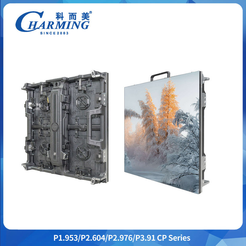 سمك رقيق للغاية 84mm P2.6/2.98/3.91 سلسلة CP خارجية 500x500 و 500x1000mm LED جدار فيديو