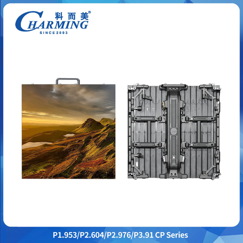 P3.91 3D LED في الهواء الطلق 65536 نقطة / متر مربع شاشة استئجار مع 7680 هرتز معدل تحديث عالي و 5000 سي دي / متر مربع سطوع عالية