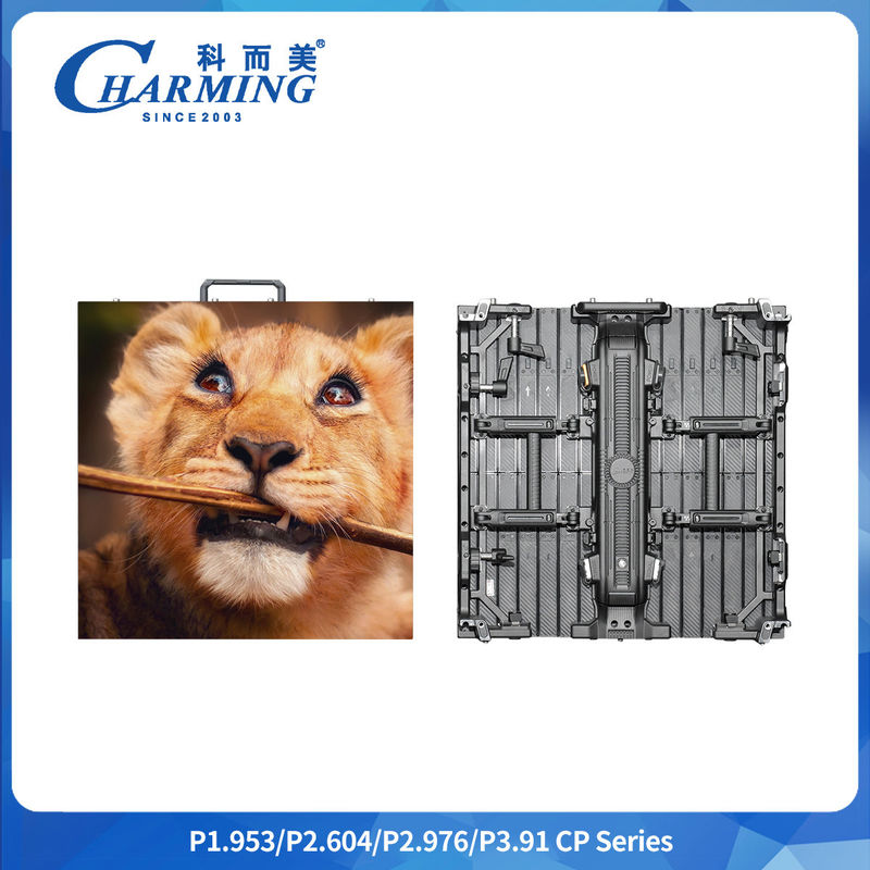 شاشة العرض الداخلية والخارجية ذات 8K LED P3.91 شاشة لوحة إعلانات مدعومة للتسويق مع وزن 7 كجم من الخزانة الخفيفة