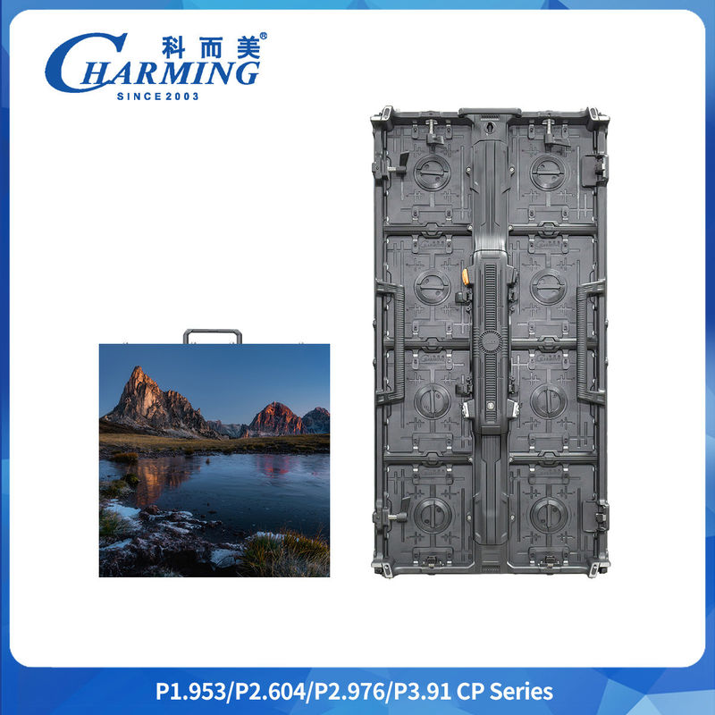 P3.91mm أشرطة الفيديو الداخلية LED Display Led Rental Screen ألوان أكثر ثراءً شاشة LED مرنة 7680 معدل تحديث عالي