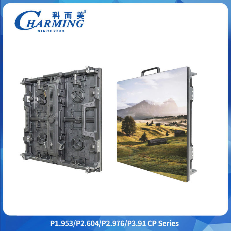 تشغيل الشاشة AC 220V/(110V) ± 15% P2.6/2.98/3.91 سلسلة CP خارجية LED حائط الفيديو مع فتحة المفتاح