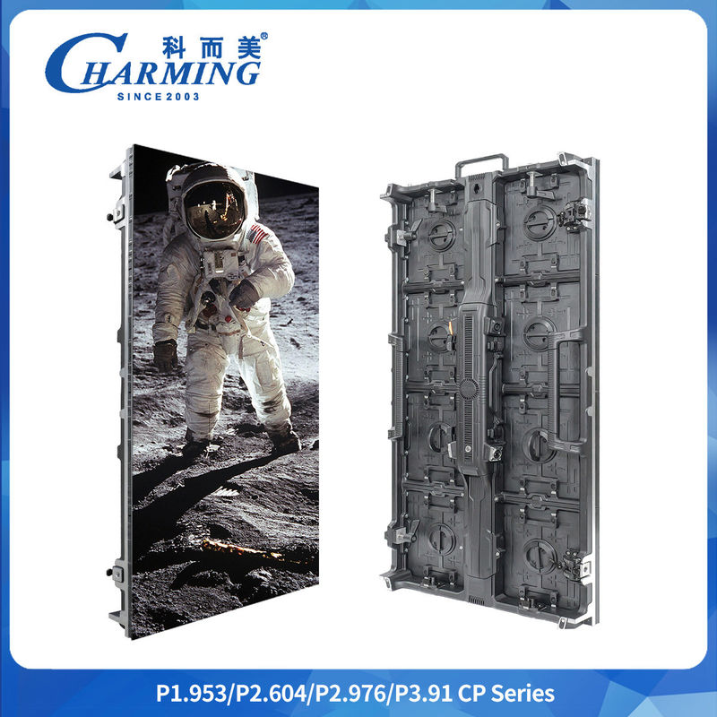 10٪ ~ 90٪ RH 7680Hz تردد التحديث 500x500mm/500X1000mm P2.9mm led video wall للإيجار للحفلات الموسيقية واللوح الإعلاني