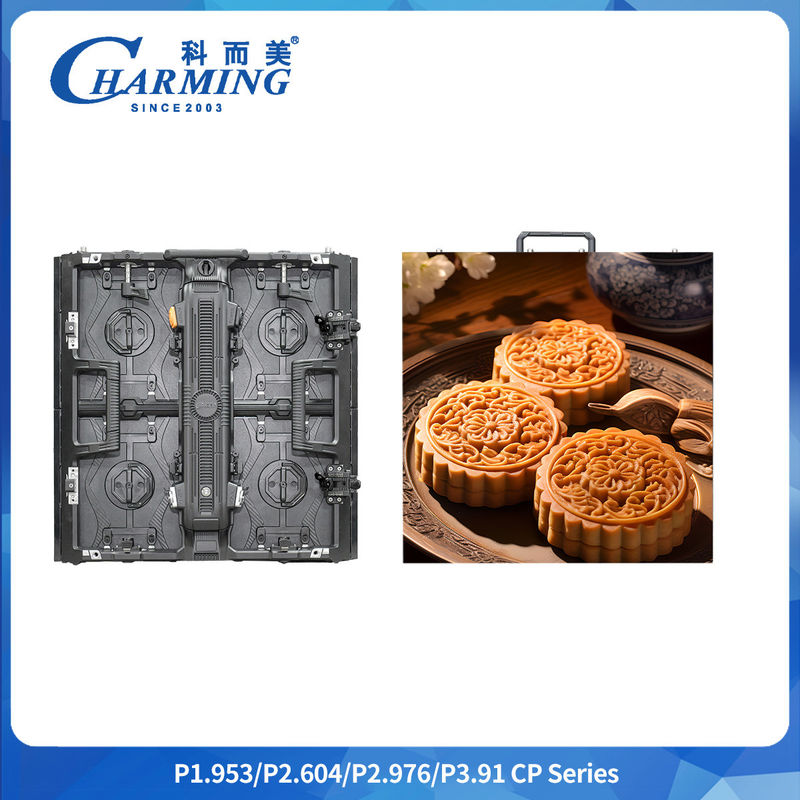 500x500mm/500x1000mm P1.9 P2.6 P2.98 P3.91 التأجير الداخلي منحني شاشة عرض LED مرنة شاشة إعلانية LED