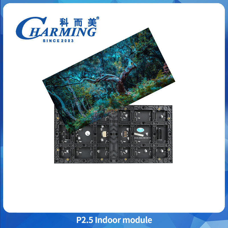 وحدة LED P2.5 Screen LED Indoor Module LED ثابتة في الداخل شاشة عرض 320 * 160mm LED في الداخل