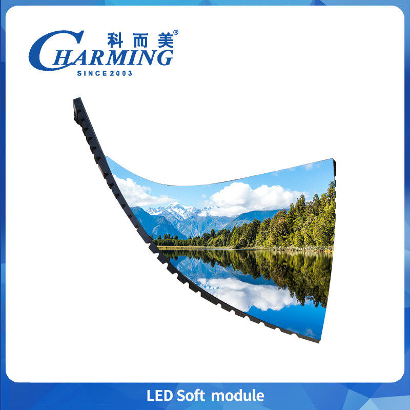 3840-7680 هرتز معدل تحديث عالية قوية إضافة مغناطيسية تثبيت P2 P2.5 P3 P4 مرنة خلية LED ناعمة Pantalla Led For Event