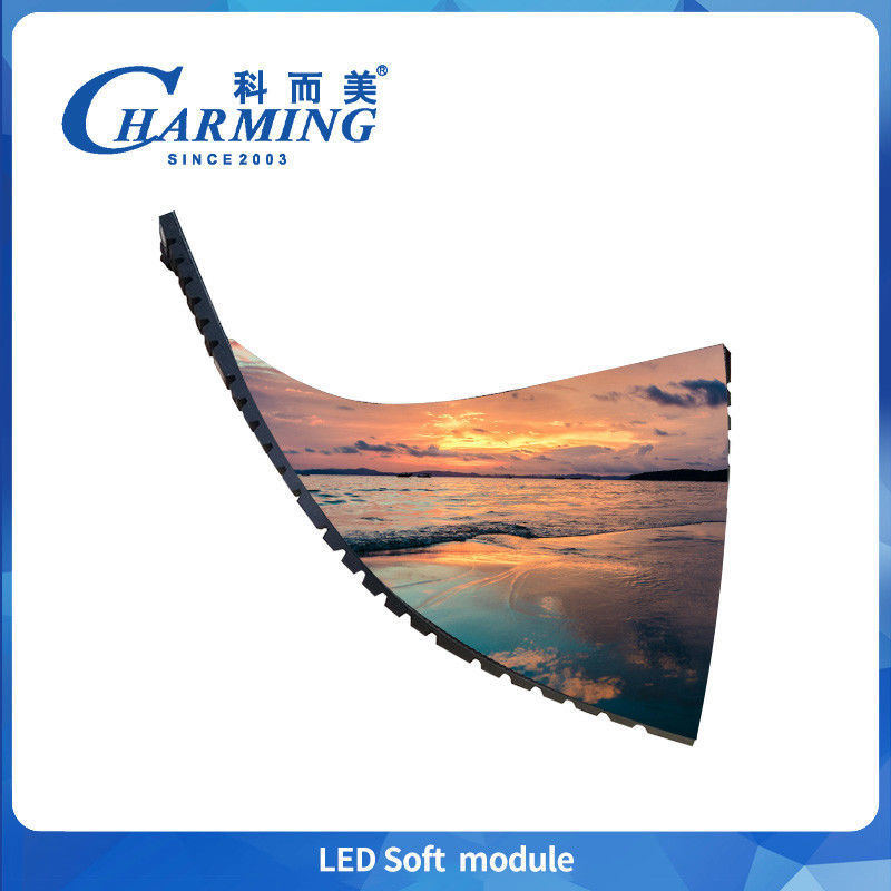 سعر المصنعP1.86/P2/2.5/P3/P4شاشة العرض LED Soft Module IP40 240*120MM/320*160MME توفير الطاقةعمر طويل