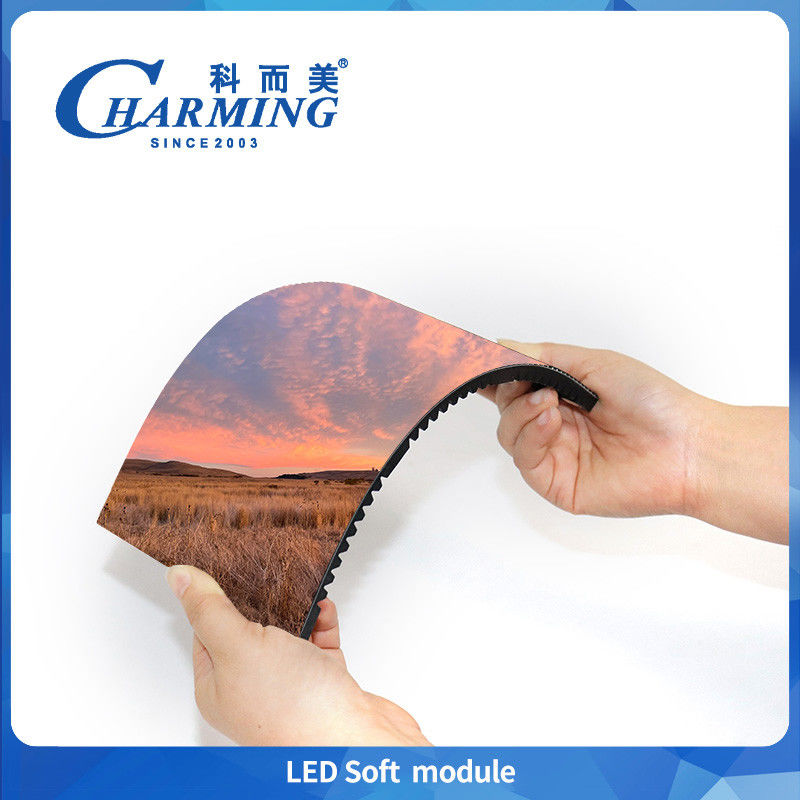 Flexible LED Display Screen Soft LED Module Curved LED Advertising Display For Indoor P1.86 P2 P2.5 P3 إضافة إضافة إضافة إضافية