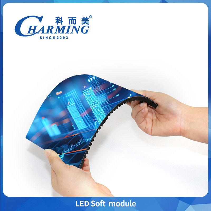 LED Soft Module Soft Stage Led Screen استئجار الشاشة الداخلية مرنة الحفاظ على الطاقة تأخير منخفض