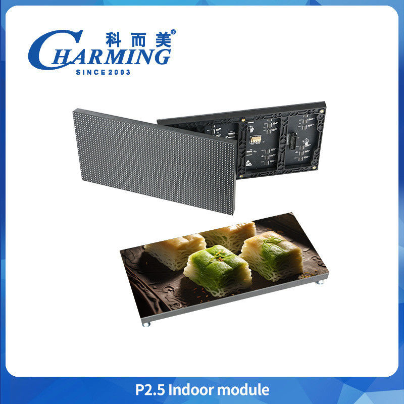 P2.5 LED Module Screen Indoor 320*160mm IP50 عالية الأداء الإعلانات الداخلية الأحداث الرياضية