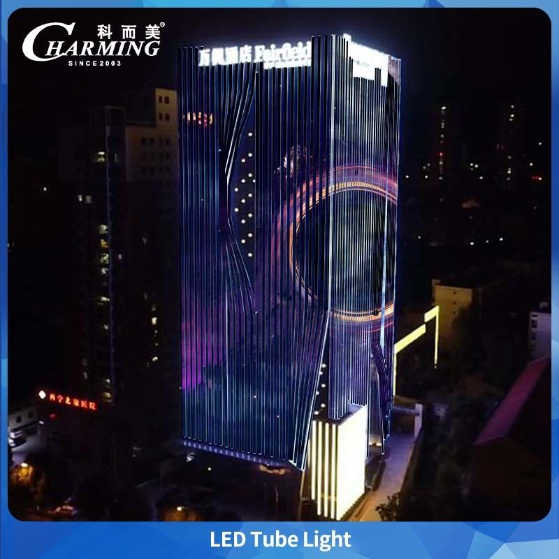 ضوء بكسل نقطة LED RGB تتبع دائم بناء سقف الإضاءة في الهواء الطلق عيد الميلاد هالوين حفلة الديكور