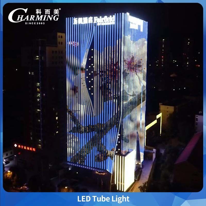 U30 سبائك الألومنيوم + PC RGBW ضوء أنبوب LED DMX لجسر خارجي