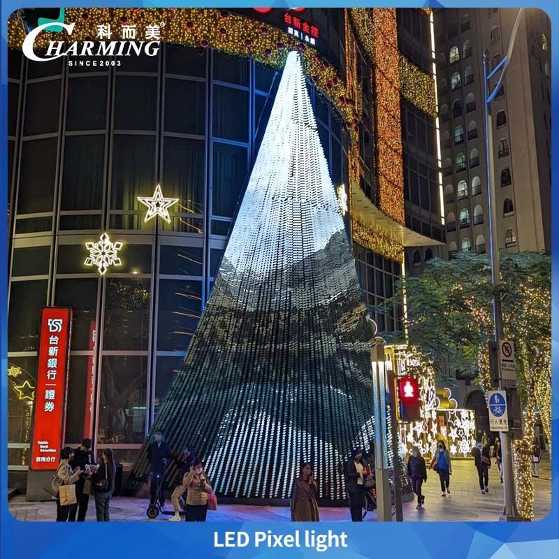 Pixel Light Rgb Led Pixels قطر 30mm IP66 RGB Led Pixel Light ديكورات داخلية وخارجية إضاءة المباني الجسور