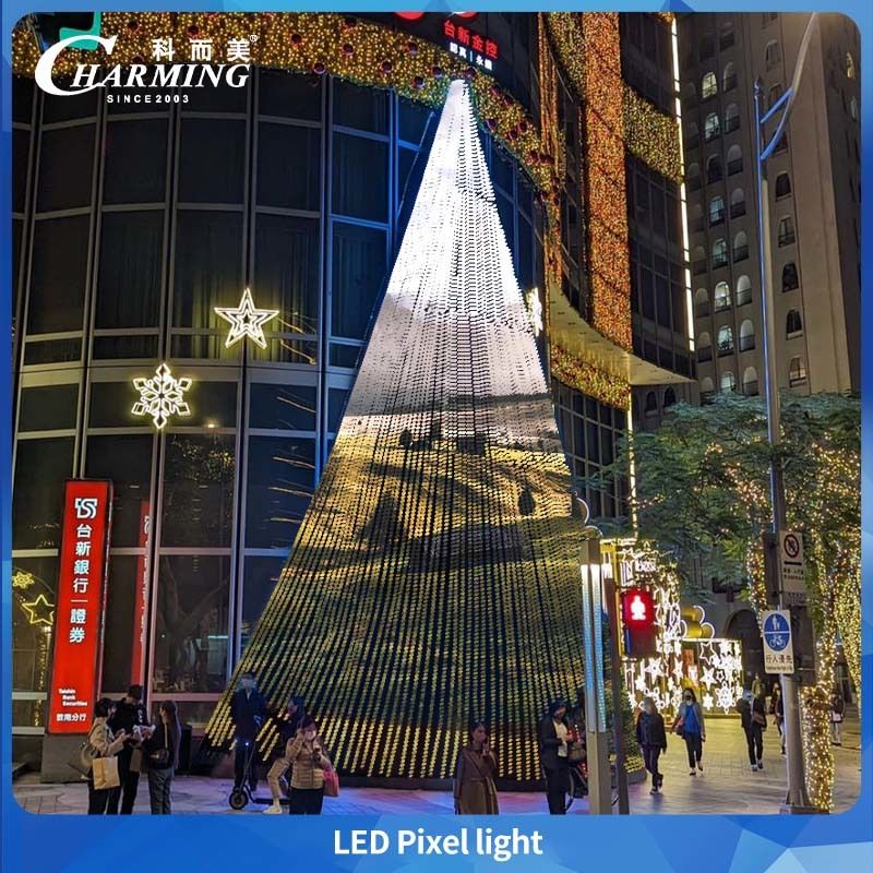 ضوء بكسل ملون كامل 50C من الشركة المصنعة الأصلية Charmingled مع SPI لإضاءة المباني