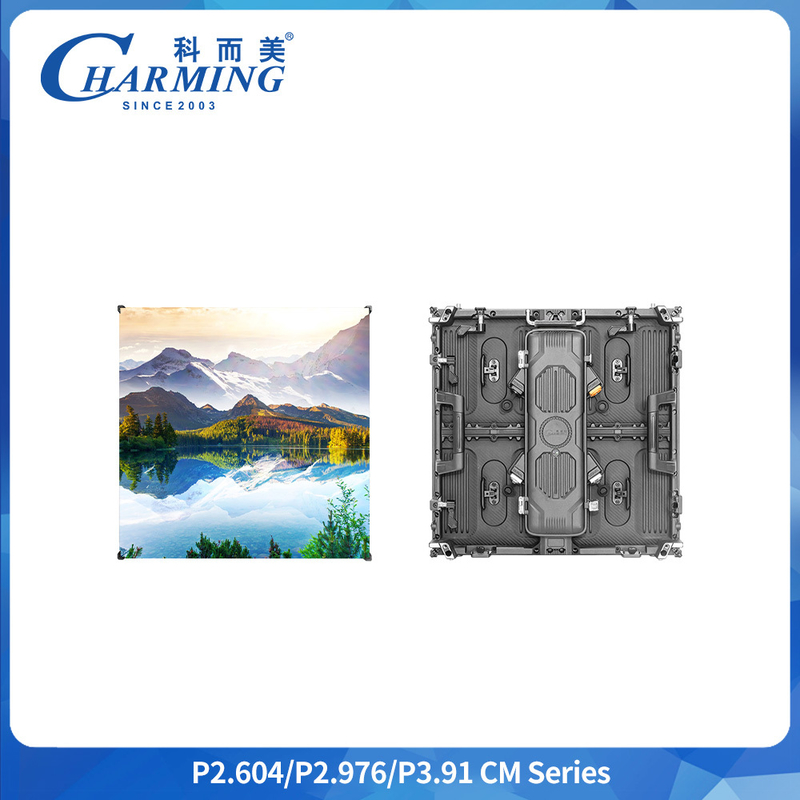 شاشة LED خارجية P3.91 مقاومة للماء IP65 مقاس 500x1000 مم للإيجار