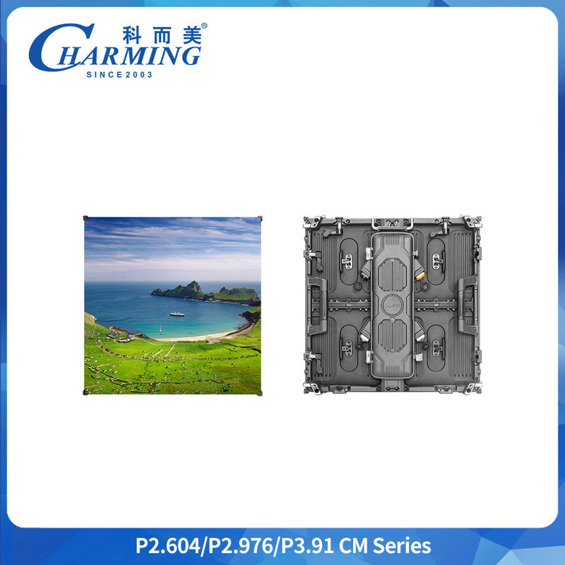 شاشة LED P3.91 إعلانات الحفلات الموسيقية سهلة التثبيت تأجير الفيديو عالي الدقة لوحة حائط LED شاشة عرض في الهواء الطلق