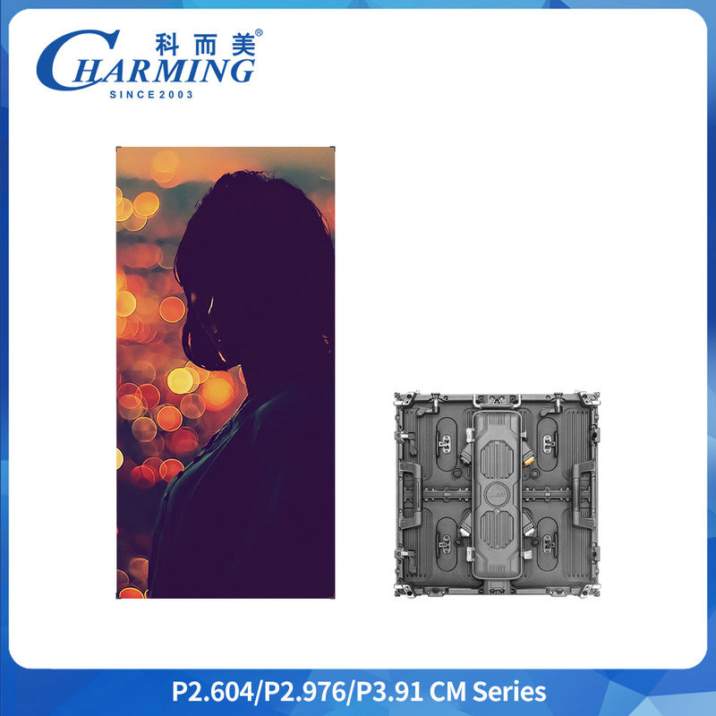 P3.91 شاشة LED للإيجار في الهواء الطلق 500x500mm IP65 4500CD/m2