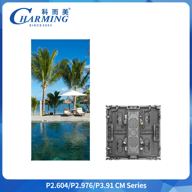 شاشة LED خارجيّة من سلسلة Charmingled CM P2.604 P2.976 P3.91 IP65