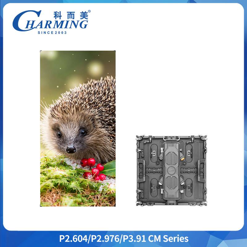 P2.98 P3.91 خزانة شاشة LED للإيجار الخارجية فائقة الخفة IP65