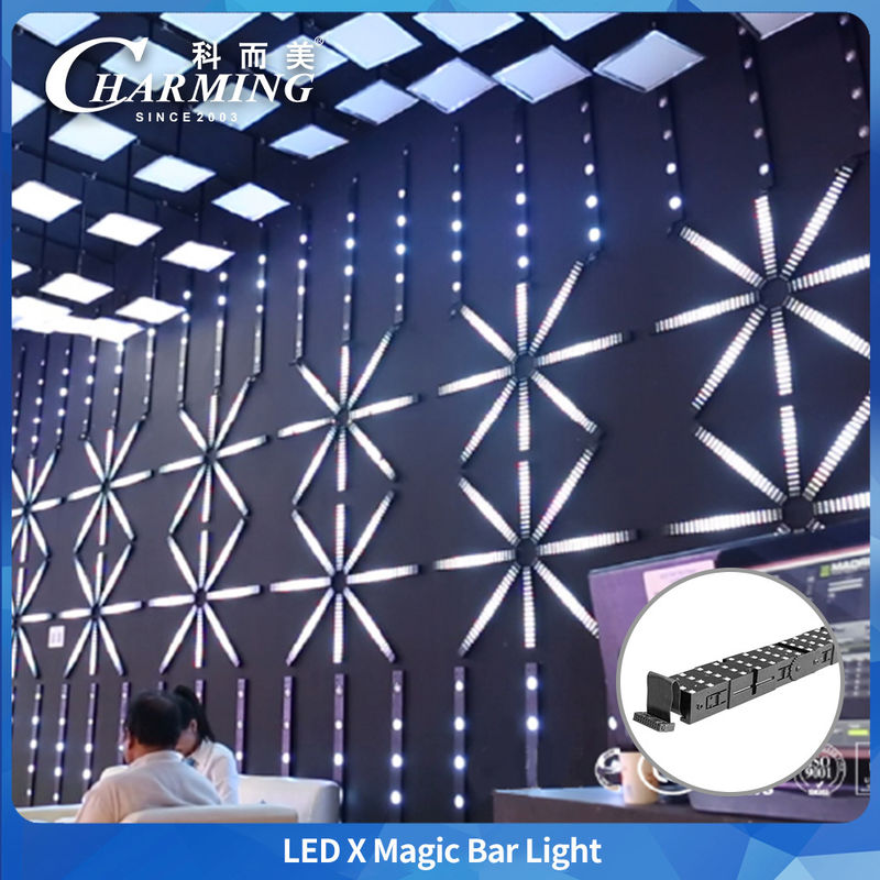 تصميم فتحة المسمار المنتج الأصلي لـ Charming LED X Magic Bar تصميم معياري لـ Charming LED X Magic Bar شريط بكسل LED RGB للترفيه والفعاليات