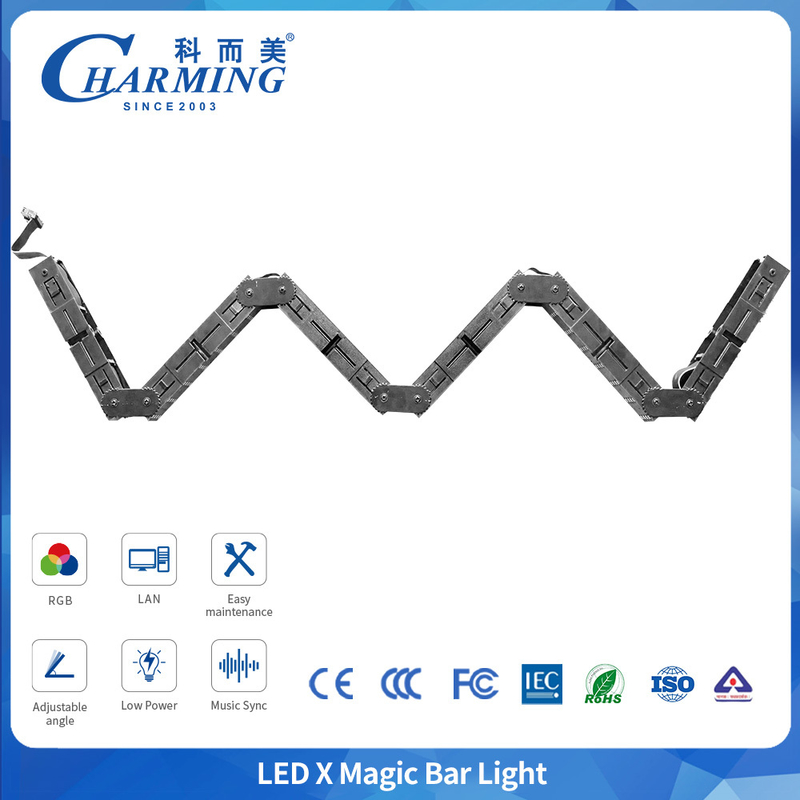 تحكم DVI RGB مرنة LED Magic Bar Light للفنادق الترفيه ديكور الردهات