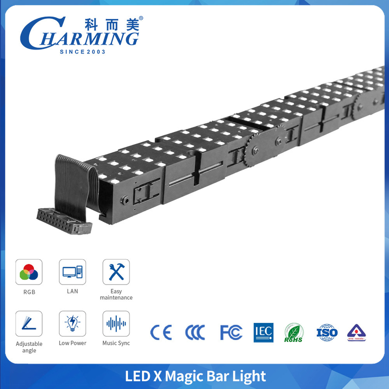 زاوية عرض 140 درجة، مادة غلاف الكمبيوتر، ألوان RGB، عمر طويل، ضوء سحري LED مذهل وملون