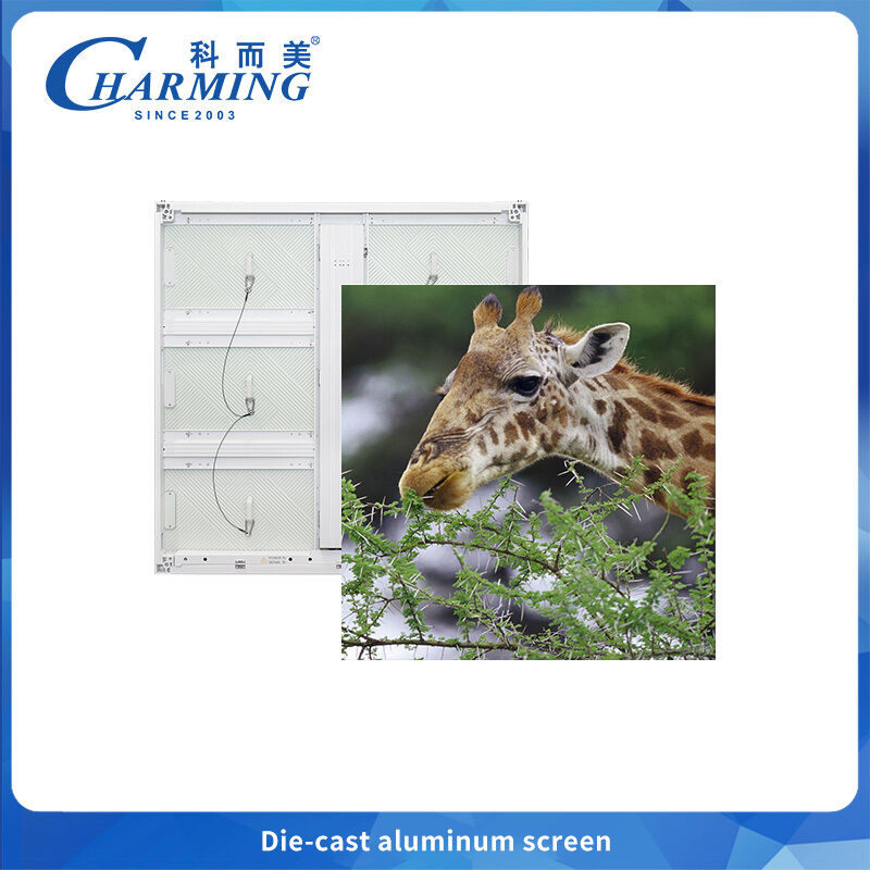 960x960mm LED 3d Screen Digital Led Billboard P6 خارج الملعب لكرة القدم Led Board