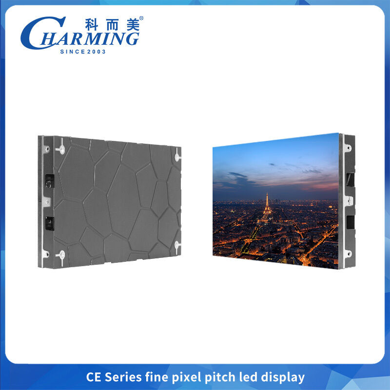 شاشة LED ذات الطول الدقيق P1.25 P1.53 بكسل 640 * 480mm مع الصيانة الأمامية لمعرض المؤتمر