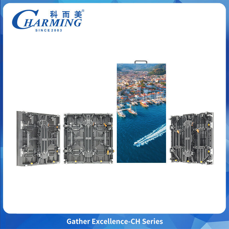 Ip65 P3.91 LED العرض التجاري مضاد للماء مضاد للغبار 250 * 250mm استئجار خزانة الخارجية LED Light High-End Flagship Ch Panels Ch-E