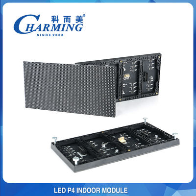 وحدات شاشة LED داخلية SMD2020 RGB P4 عملية مضادة للتصادم