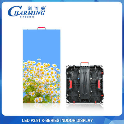 Antiwear 256x128 LED جدار فيديو داخلي 3840HZ P3.91 مضاد للتصادم