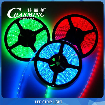 شريط إضاءة LED داخلي بالألوان الكاملة RGB مرن لفندق النادي