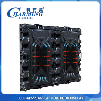 ثابت P8 الإعلان في الهواء الطلق LED لوحة متعددة الأغراض دائم
