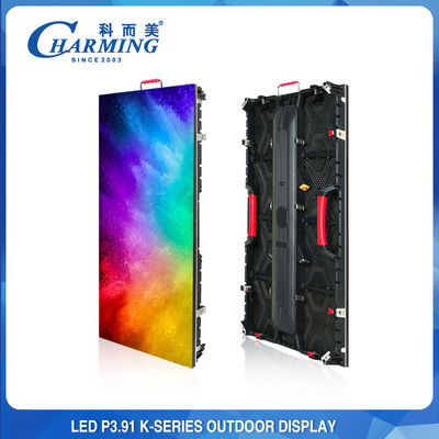جدار فيديو LED متعدد السين 256x128 ، شاشة LED P3.91 لتأجير المرحلة