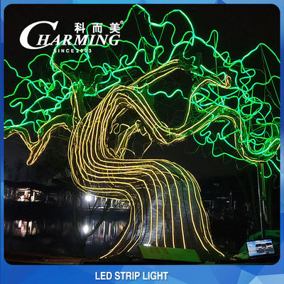 شريط إضاءة LED داخلي RGB قابل للارتداء في الهواء الطلق دائم متعدد الأغراض