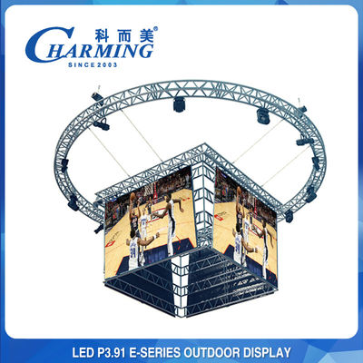 شاشة LED للإيجار AC110V / 220V P2.6 / P3.91 عملية للحدث