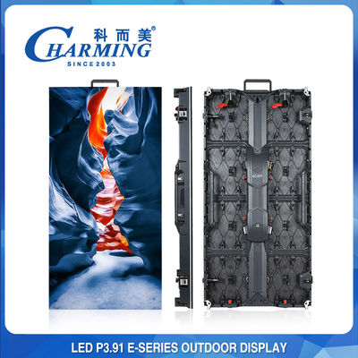 256x128 شاشة LED تأجيرية متينة المرحلة ، تأجير سبائك الألومنيوم LED لوحة الإعلانات