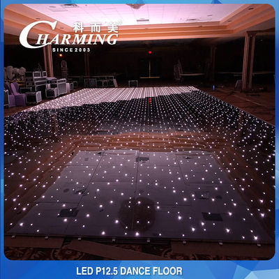 Pixel Pith P30MM Pixel LED Dance Floor 50x50CM أمامي مقاوم للماء